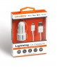 Dausen TR-EA427WT Lightning car charger kit 2.4A